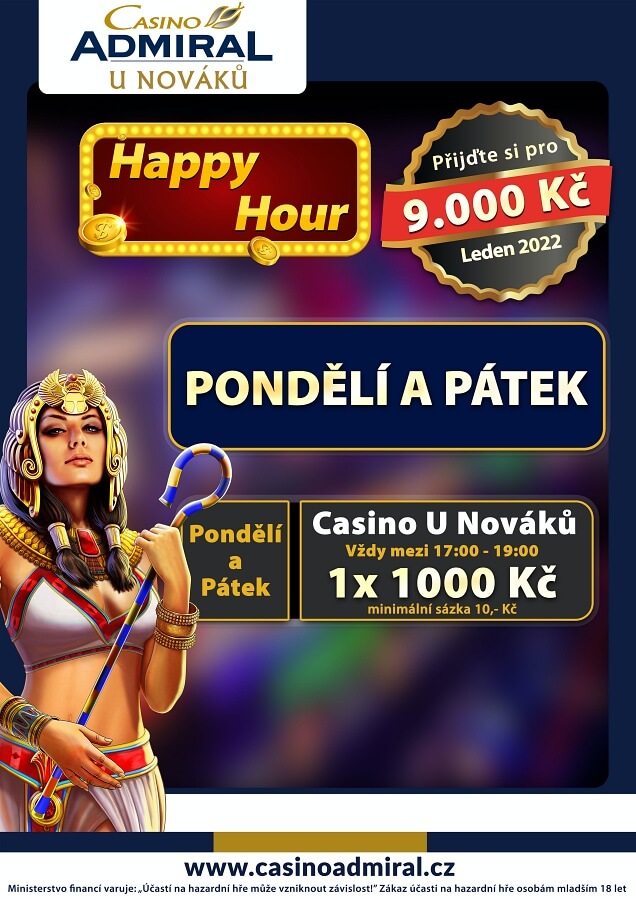 Happy Hours Casino Admiral U Nováků, Praha